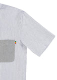 Short Sleeve Button Down - Oxford Stripe